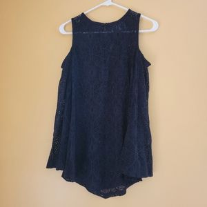 Killstar Cold Shoulder Lace Top